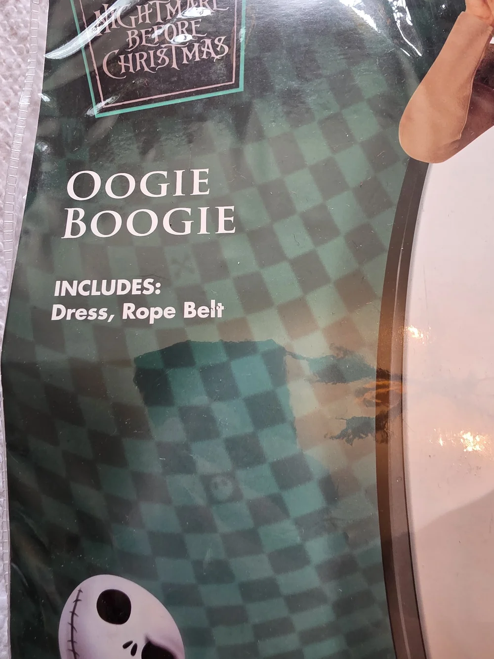 Spirit Oogie Boogie Costume in Brown and Green Xl - Picture 2 of 8